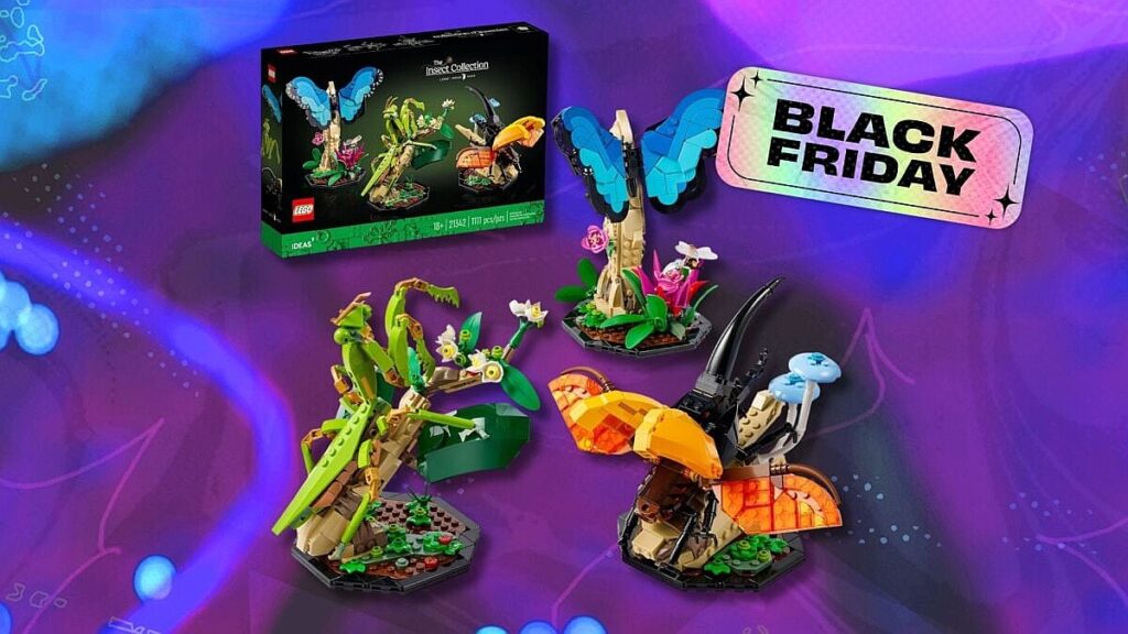 Dont wait! The Lego Ideas Insect Collection set has dropped to $40 at Amazon during Black Friday sales.