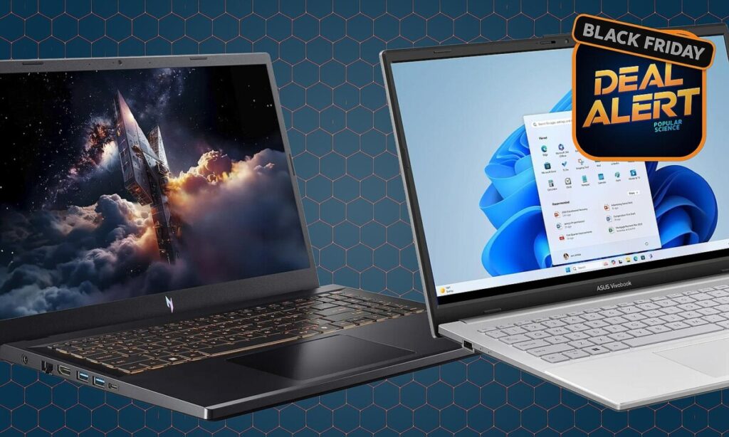 Walmart and Amazon’s Black Friday laptop deals include gaming rigs under $600 and a cheap MacBook Air