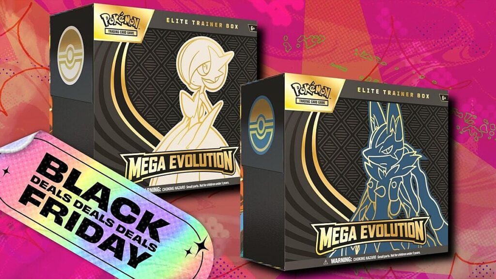 The Pokémon TCG Mega Evolutions ETB is now below market value at Amazon for Black Friday