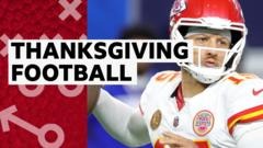 ‘How did Mahomes do that?’ – best plays of Thanksgiving