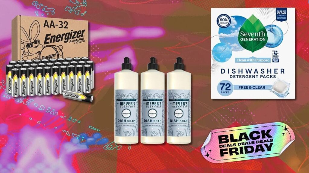 The best Black Friday deals still live on essentials: Cleaning supplies, batteries, and toilet paper