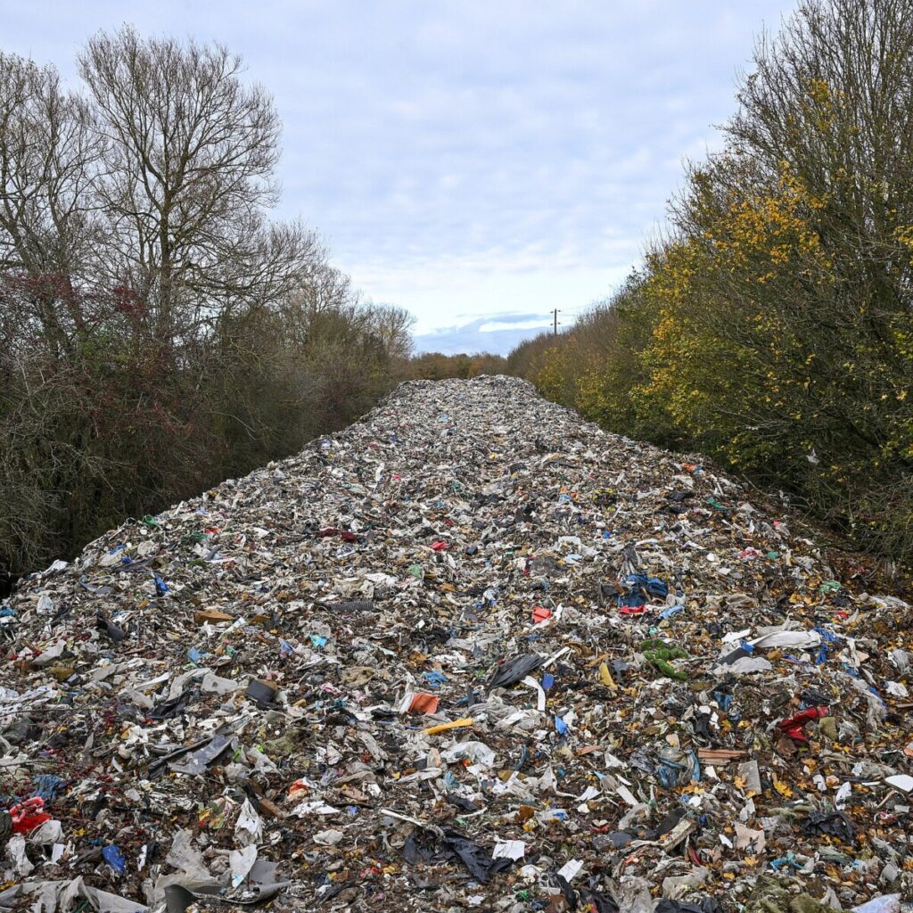 A Colossal, Hidden Pile of Trash Ignites an Outcry in Britain
