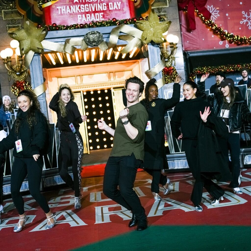 Broadway Performers Rehearse for the Macy’s Thanksgiving Day Parade