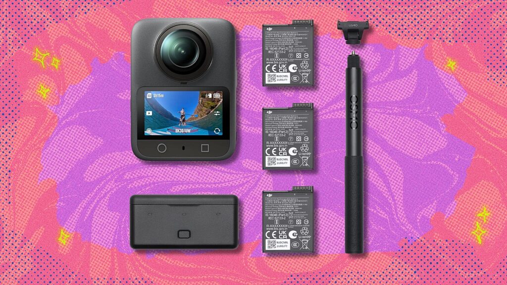 Capture all the action with the DJI Osmo 360 Camera Adventure Combo for its lowest price yet