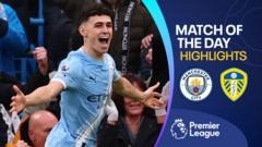 Foden stars as Man City leave it late to beat Leeds