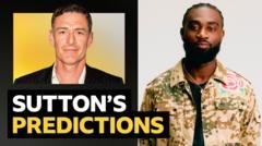 Sutton’s predictions v rapper Kofi Stone