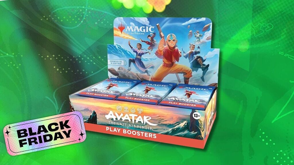 Save over $50 on the Magic: The Gathering Avatar: The Last Airbender Play Booster Box this Black Friday