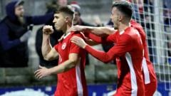 Leaders Larne beat Swifts as Coleraine and Linfield win