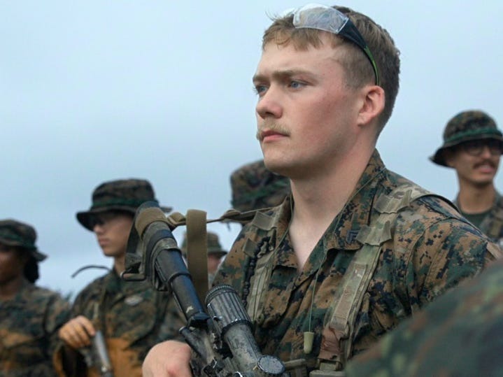 Netflix’s ‘Marines’ captures Pacific troops searching for purpose in preparing for a war that may never come