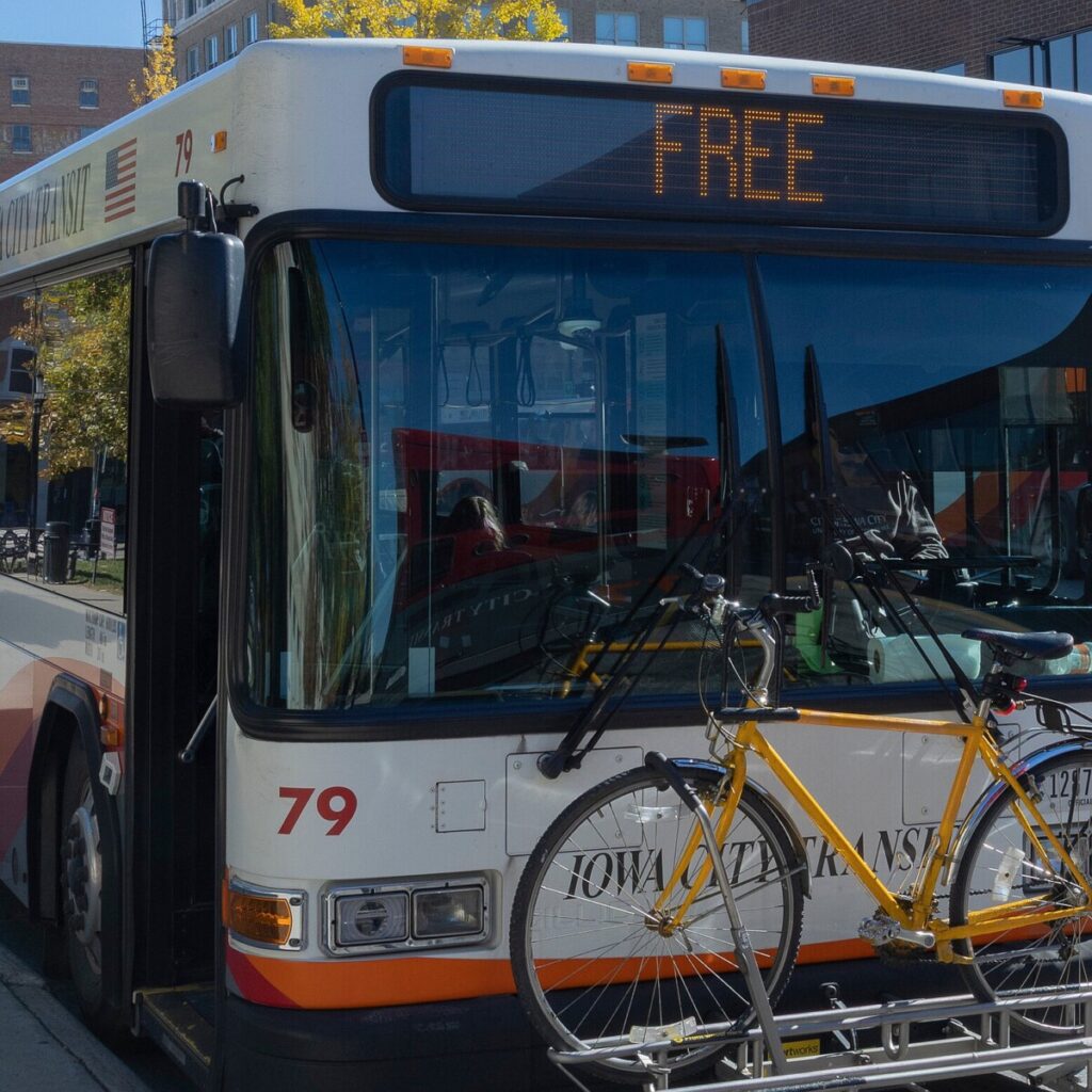Iowa City Made Its Buses Free. Traffic Cleared, and So Did the Air.