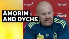‘Clickbait kills everything’ – Amorim and Dyche go head to head