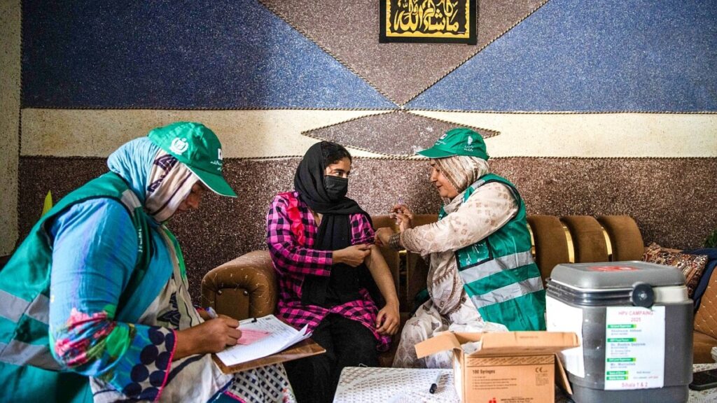 A first-time HPV vaccination campaign sees some success — and strong resistance