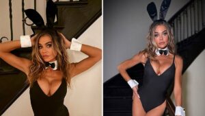 Denise Richards Sizzles as Playboy Bunny for Halloween