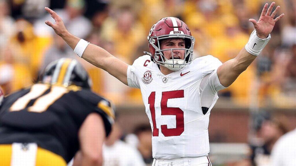 Chewed out by Saban, brushed off by DeBoer, Ty Simpson persevered to lead the Tide
