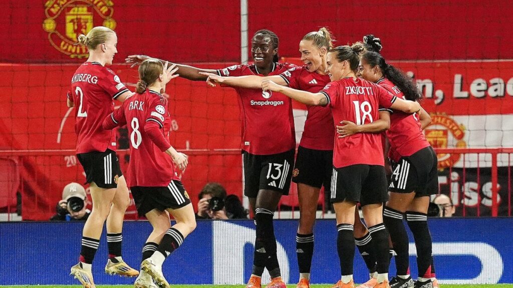 Man Utd stay perfect in Europe with win over Earps’ PSG