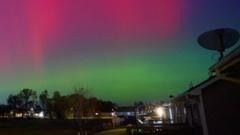 Watch: Timelapse video shows rare northern lights across the US