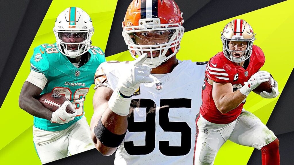 Updated NFL Power Rankings: 1-32 poll, plus each team’s non-QB MVP at midseason