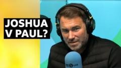 ‘Possibly’ – Hearn hints at potential Joshua v Paul fight