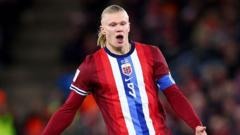 Haaland scores as Norway all but seal World Cup return