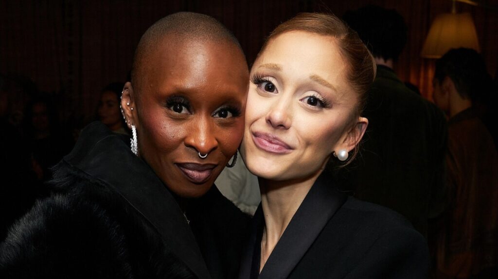 Cynthia Erivo Guards Ariana Grande From Fan Attack Quicker Than Security at ‘Wicked’ Premiere