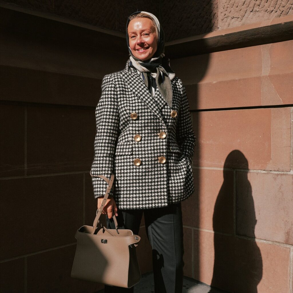 Street Style Look of the Week: Double Breasted Jacket