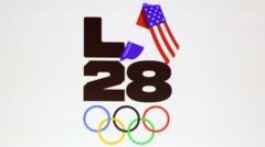 Women’s 100m final on day one at LA 2028 Olympics