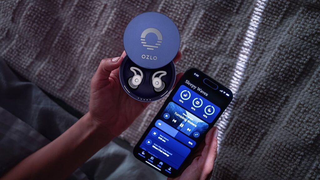 The new co-branded Ozlo Sleepbuds come with a free year of Calm