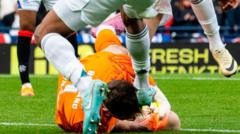 Ref chief backs yellow card for Trusty against Rangers