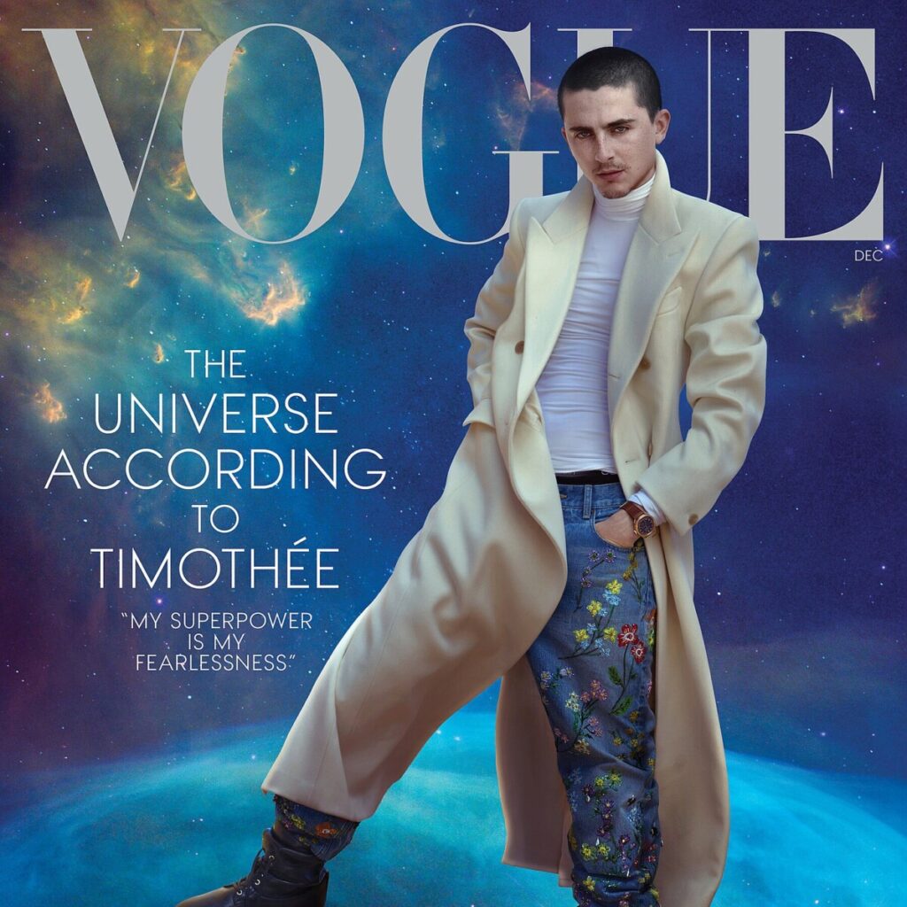 Was Timothée Chalamet’s Vogue Cover Really So Out of This World?