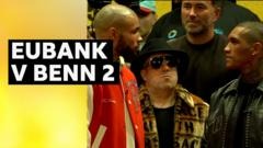 ‘Who knows what happens next?’ – Eubank and Benn meet again
