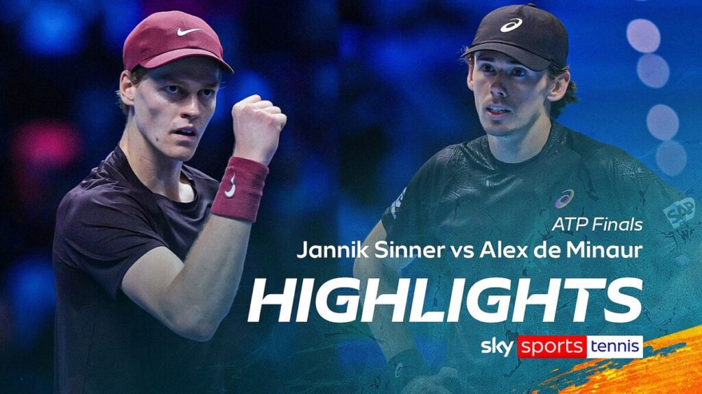 Highlights: Sinner reaches final after ‘scintillating’ display against De Minaur