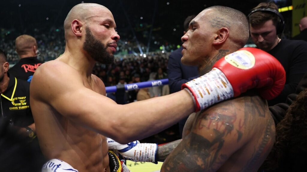 ‘Been through hell.’ Eubank alludes to pre-fight ‘issues’