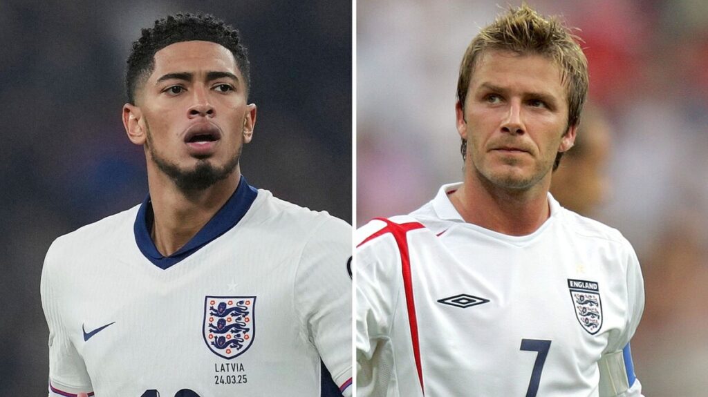 Bellingham, Beckham and the weight on England’s football icons