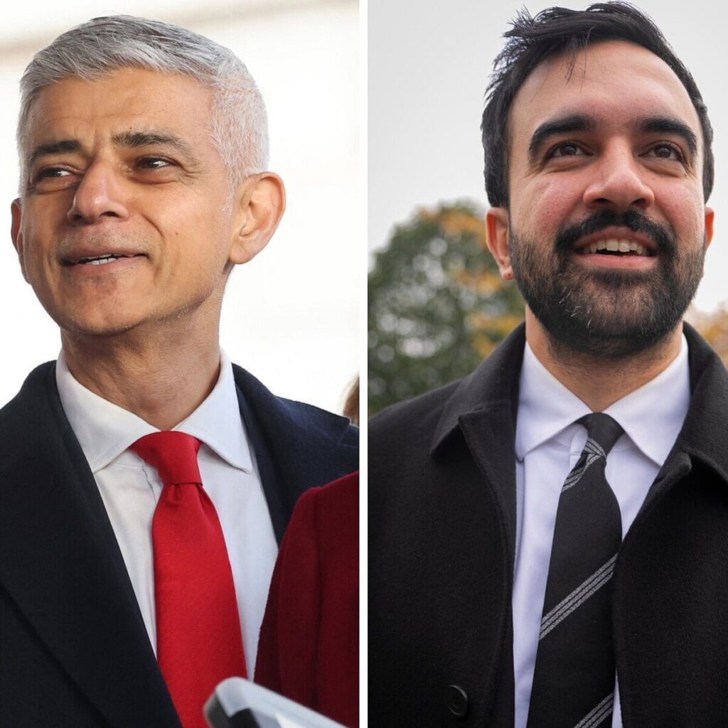 Far Right Targets Similarities Between Zohran Mamdani and Sadiq Khan