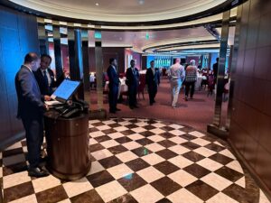 We paid over $14,000 for the cheapest room on an ultra-luxury cruise. Take a look inside our ship and 350-square-foot suite.