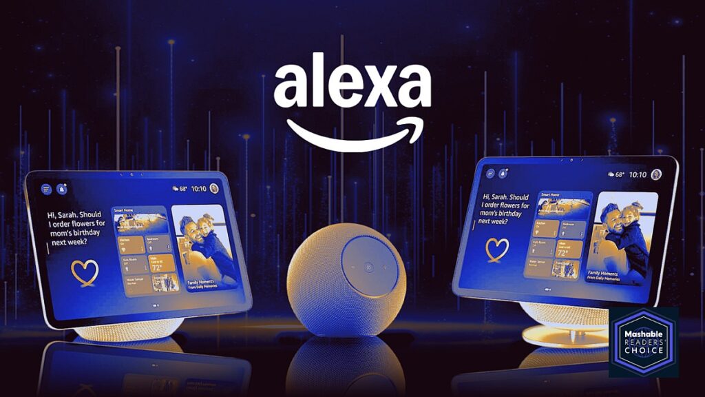Amazons Alexa is a Mashable Readers Choice Award winner