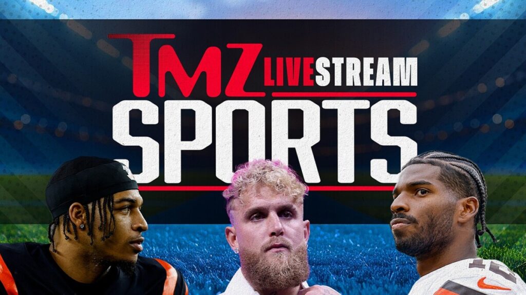 TMZ Sports Streaming Live From Newsroom, Join The Conversation!