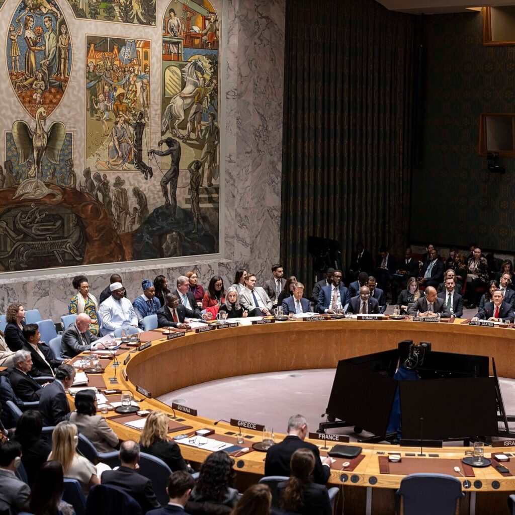 U.N. Security Council Adopts Trump’s Peace Plan for Gaza