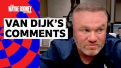 Rooney defends punditry after Van Dijk criticism