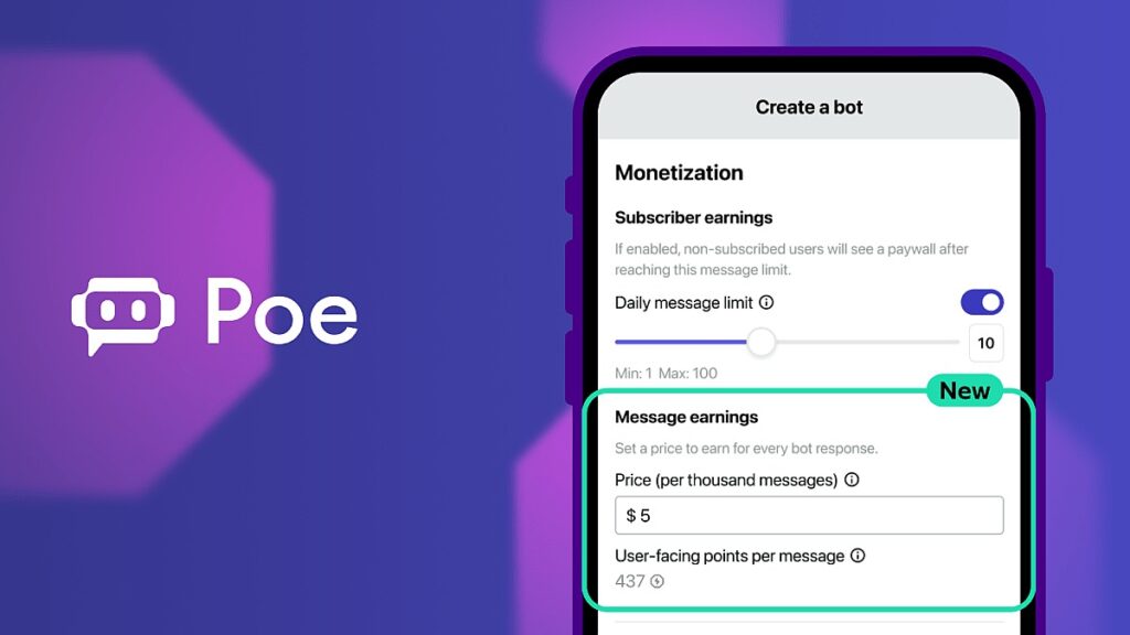 Poe’s AI app now supports group chats across AI models