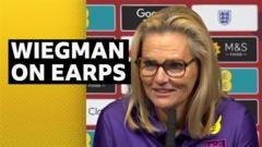 ‘I make decisions to win’ – Wiegman reacts to Earps comments