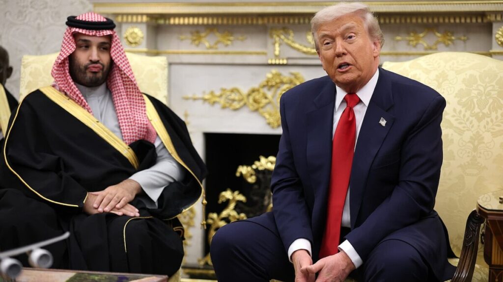 Trump, Saudi Crown Prince bin Salman brush off criticism of Khashoggi killing