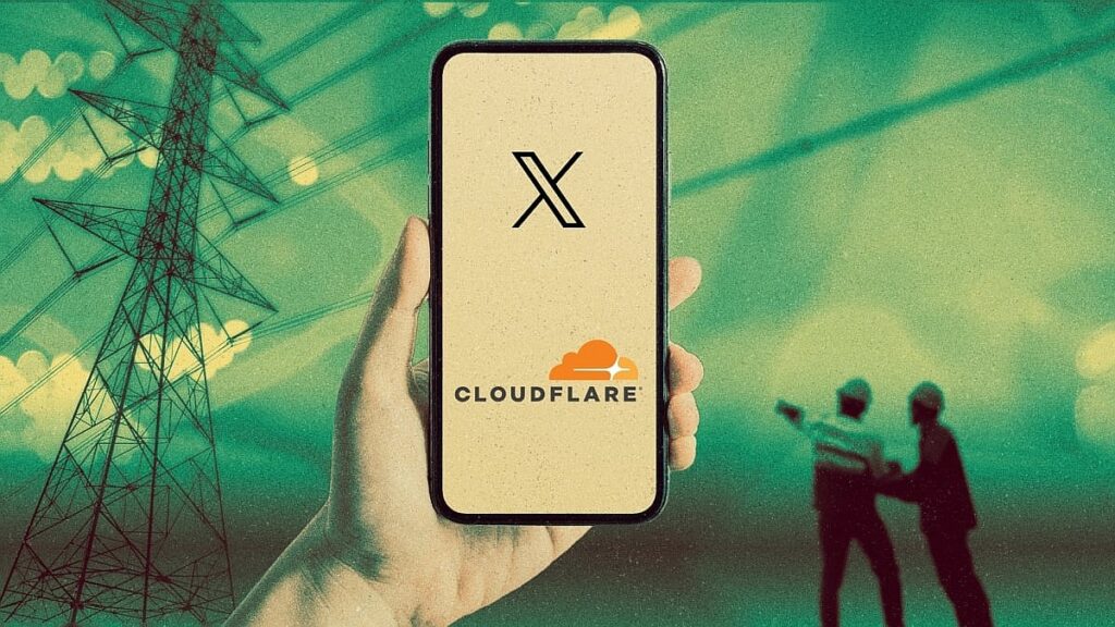 X is down, along with a chunk of the internet