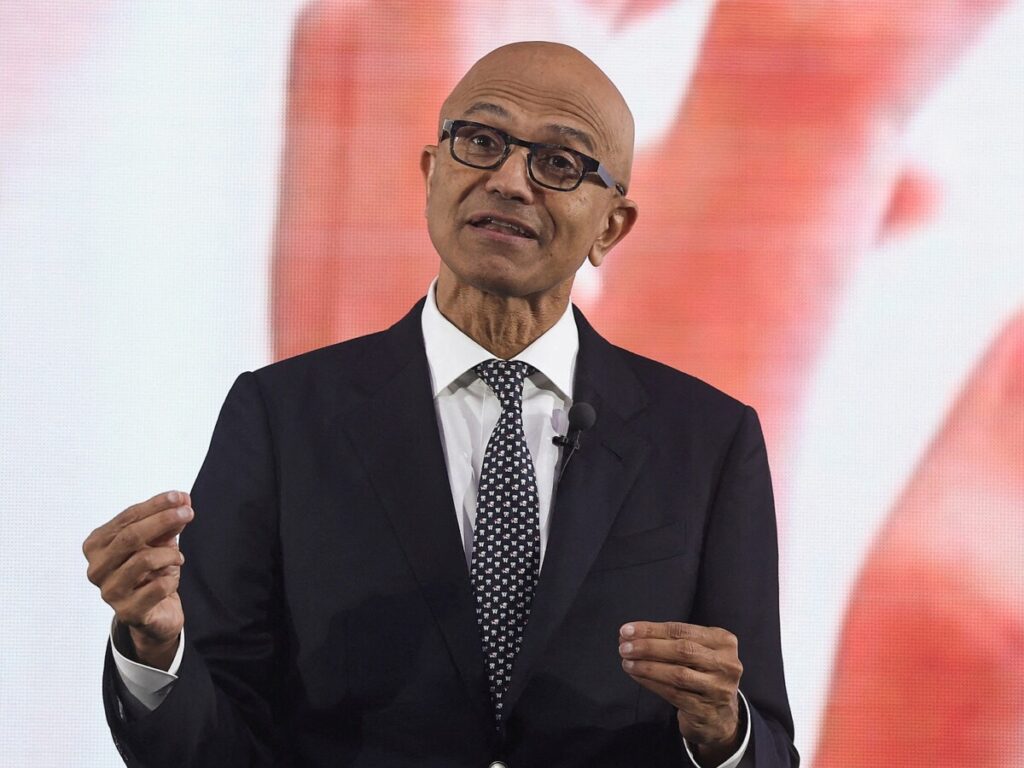 Microsoft CEO Satya Nadella taps advisor to ‘rethink’ the company’s business for the AI era, internal memo shows
