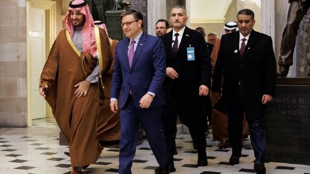 Saudi crown prince hosted at friendlier Congress