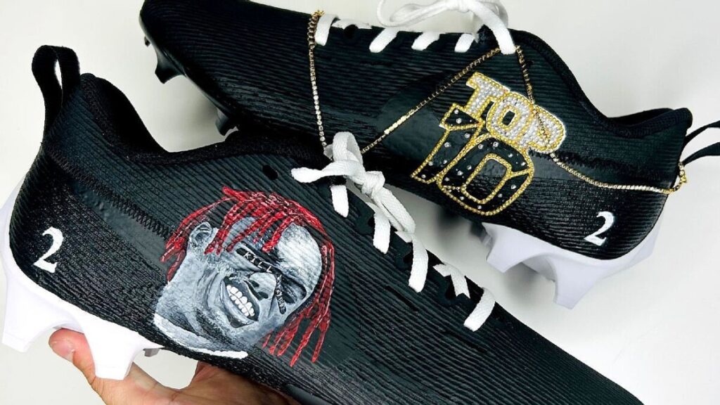 ‘You don’t want to have the same drip’: How a Houston Christian receiver became a shoe artist to the stars