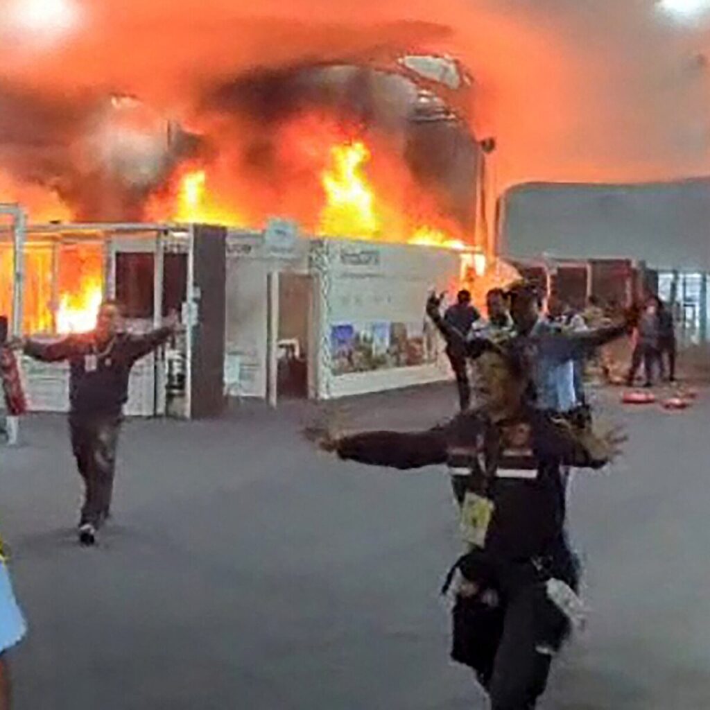 Fire Breaks Out at COP30 Climate Talks in Brazil