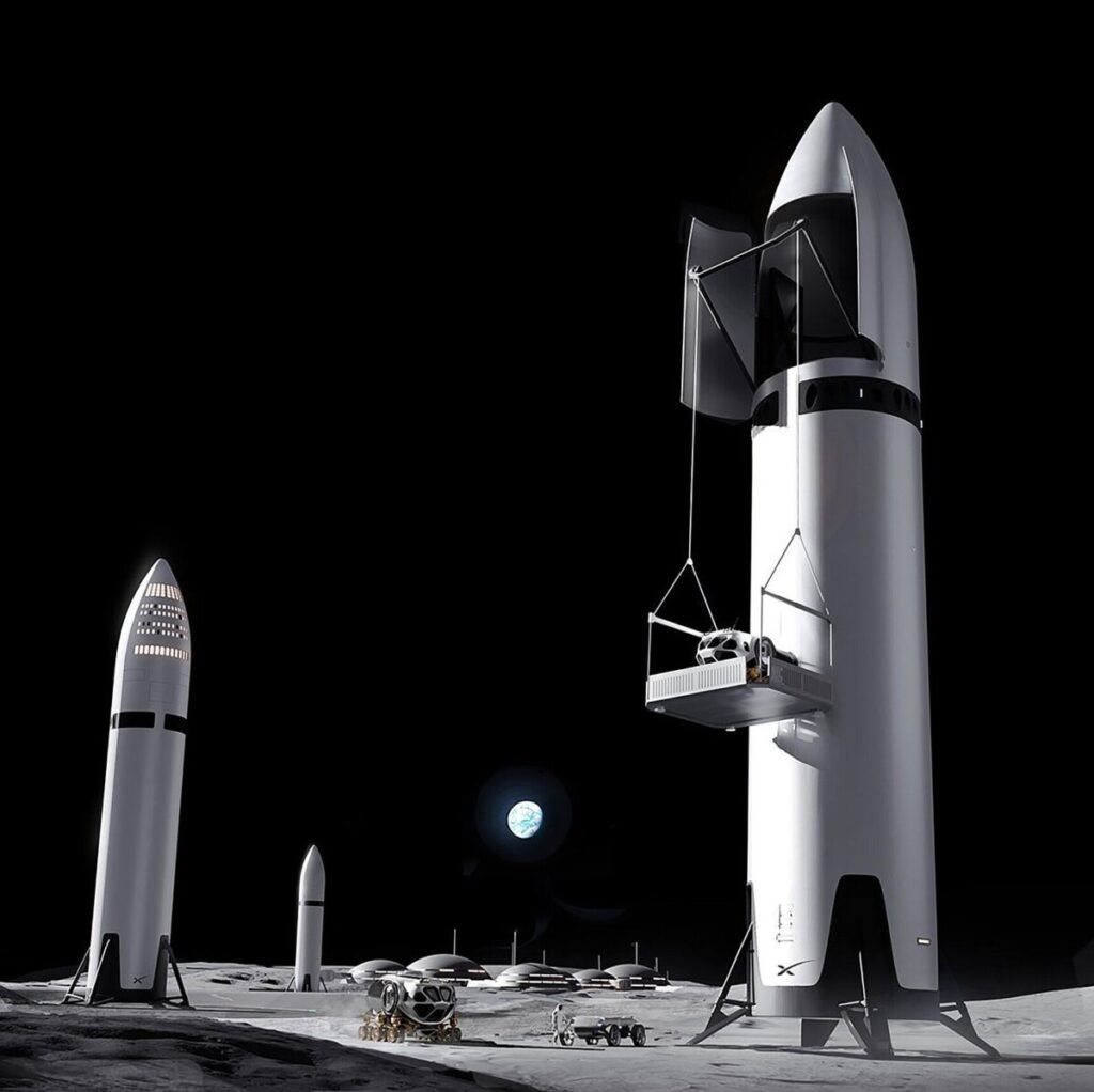 NASA Gets Moon Lander Plan B’s From SpaceX and Blue Origin
