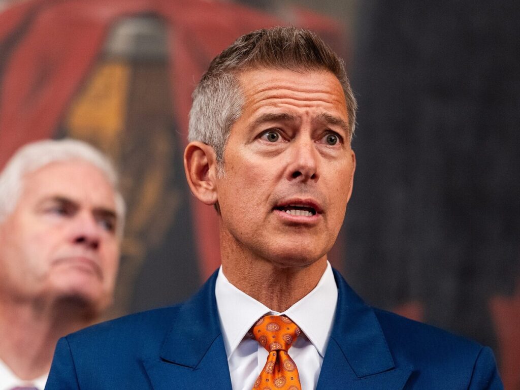 Sean Duffy says people can make air travel better for the holidays if they don’t wear PJs