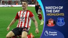 Xhaka’s first Sunderland goal earns draw against Everton